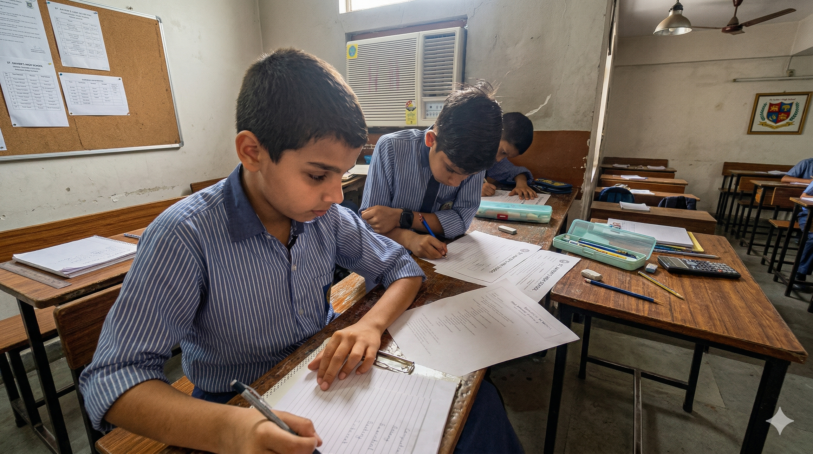 Air-conditioned classroom