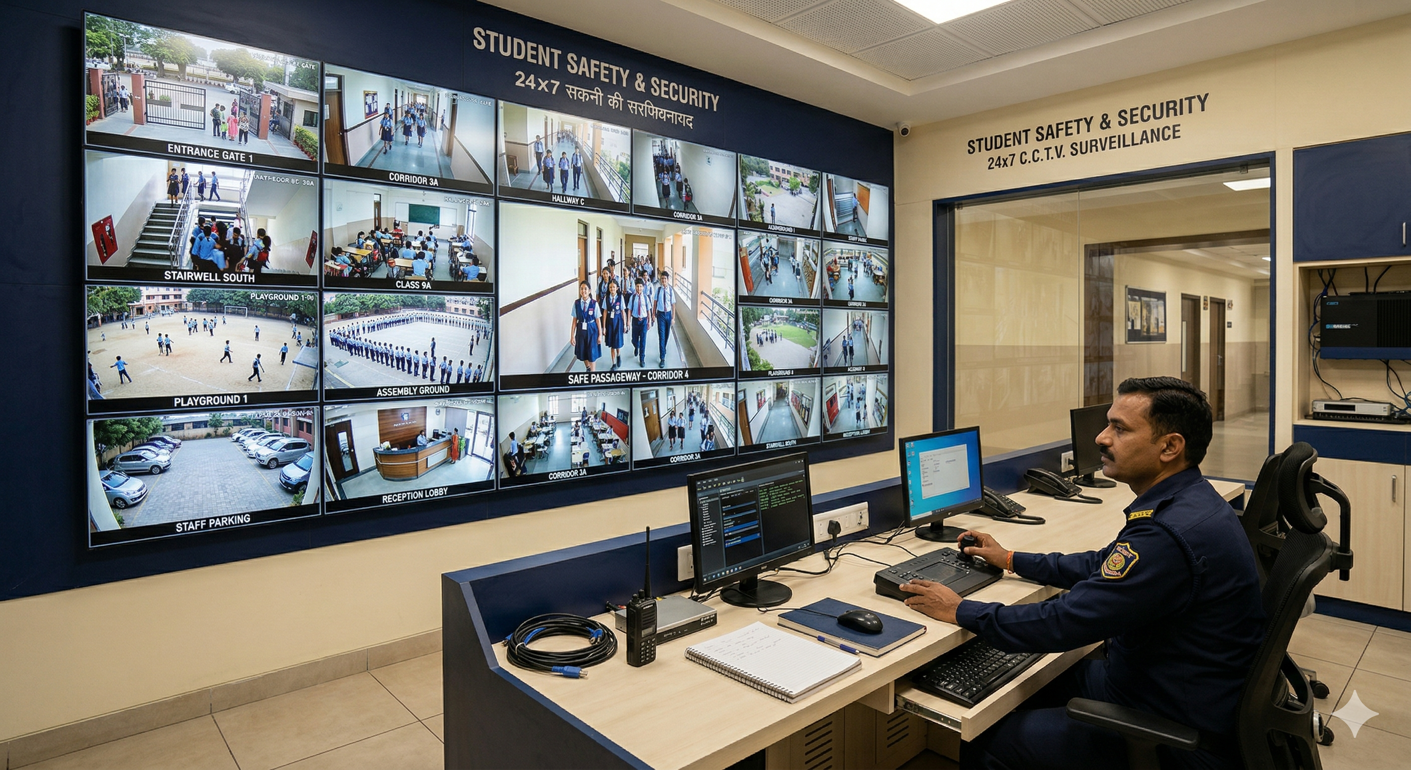 Secure school environment